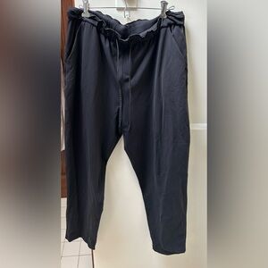 Lululemon Keep Moving - Black Drawstring Pants